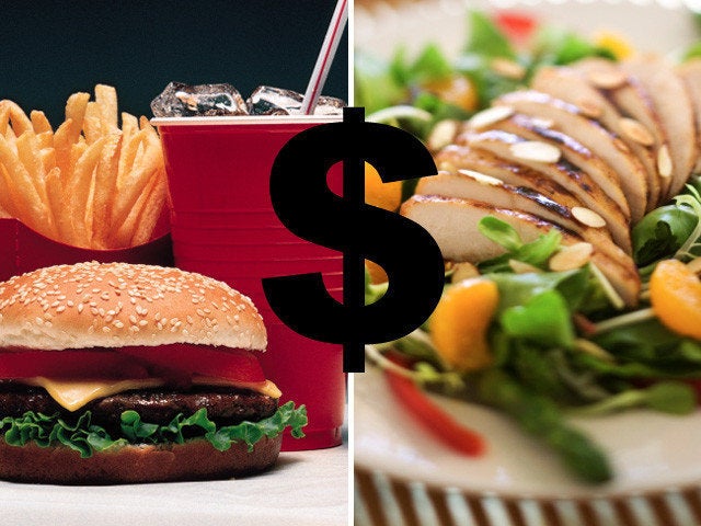 Is unhealthy food being cheaper than healthy?