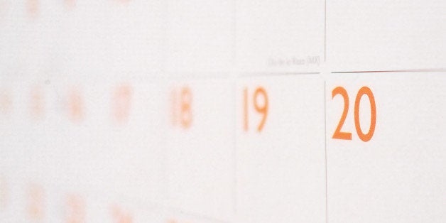 A calender showing a single month