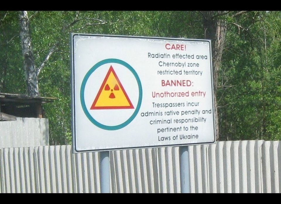 The Entrance to the Exclusion Zone