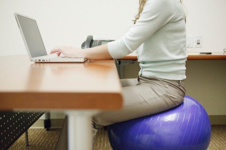 How To Exercise While You Sit Huffpost Life