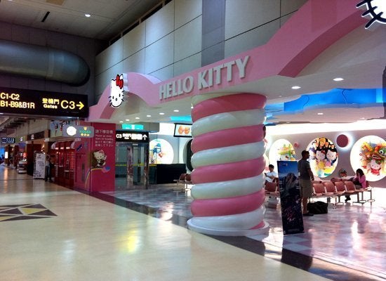 Taoyuan Airport Hello Kitty Terminal