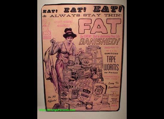 Tapeworms For Weight Loss And Other Bygone Health Ads HuffPost Life