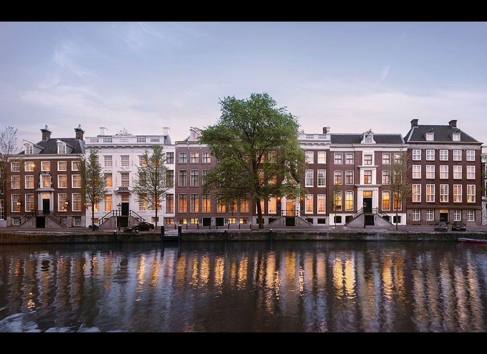 The Waldorf Astoria Amsterdam: six canalside townhouses