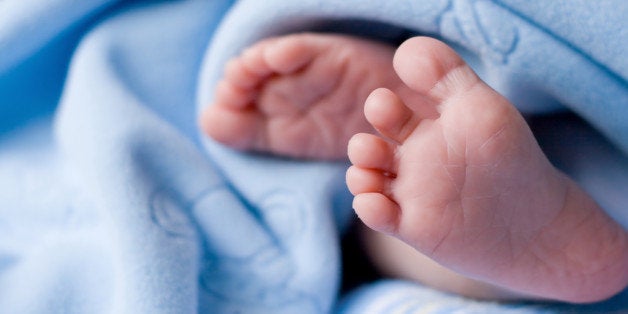 cute baby feet