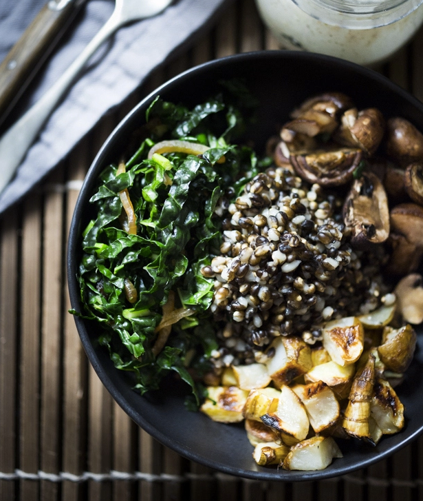 Roasted Sunchoke And Barley Bowl