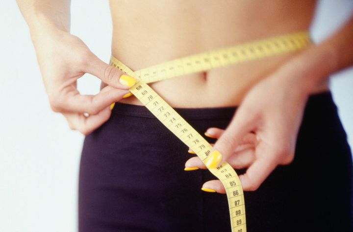 Woman Underwear Body Measuring Tape Lose Weight Health Diet