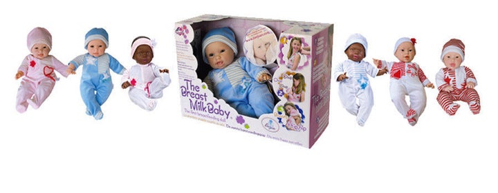 breast milk baby doll