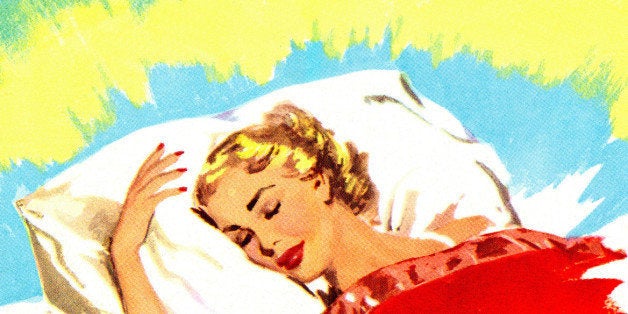 Woman in Bed