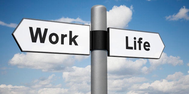 Work-life balance signpost