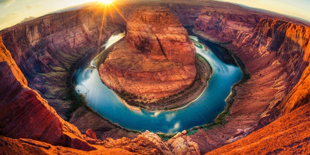 Horseshoe bend in Grand Canyon, Arizona, USA.