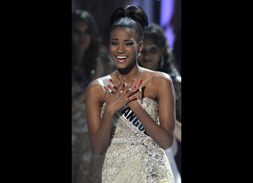Miss Angola Leila Lopes declared the winner