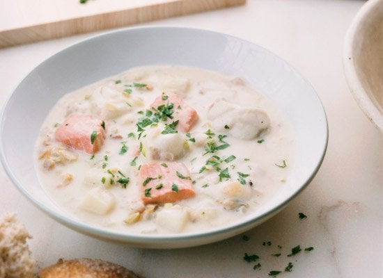 Fish-And-Shellfish Chowder