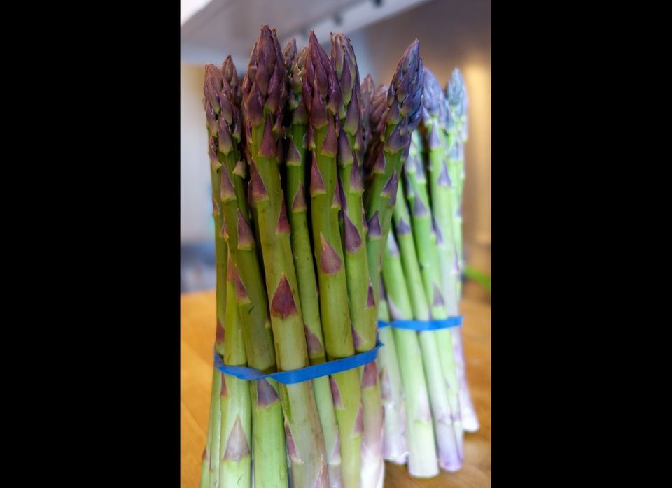 The first local asparagus defined dinner for several days
