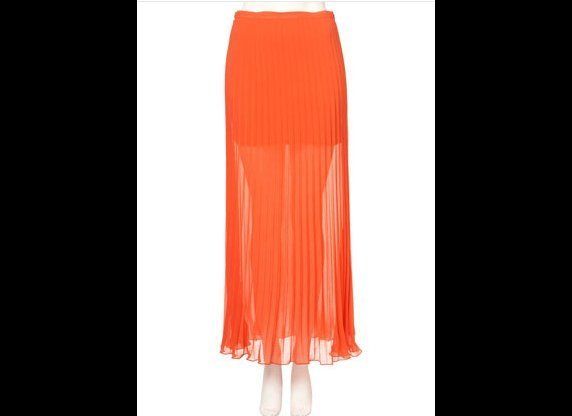 TopShop Pleated Maxi Skirt 