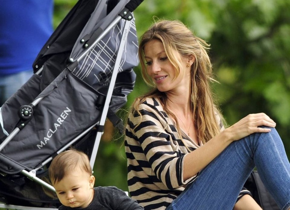 Gisele Bundchen with Benjamin