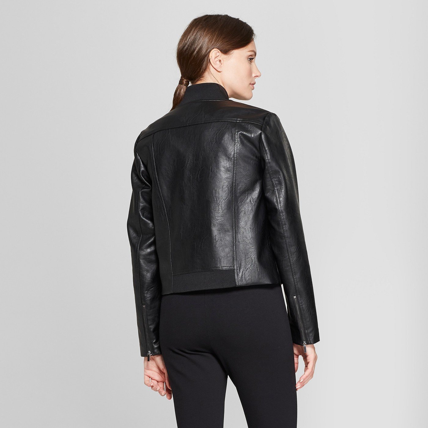target womens leather jacket
