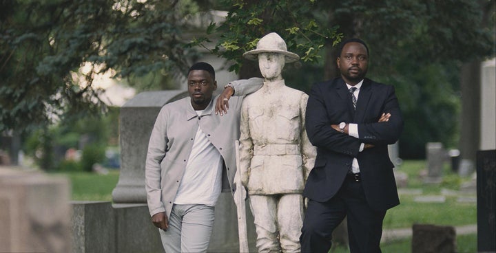 Daniel Kaluuya and Brian Tyree Henry in "Widows."