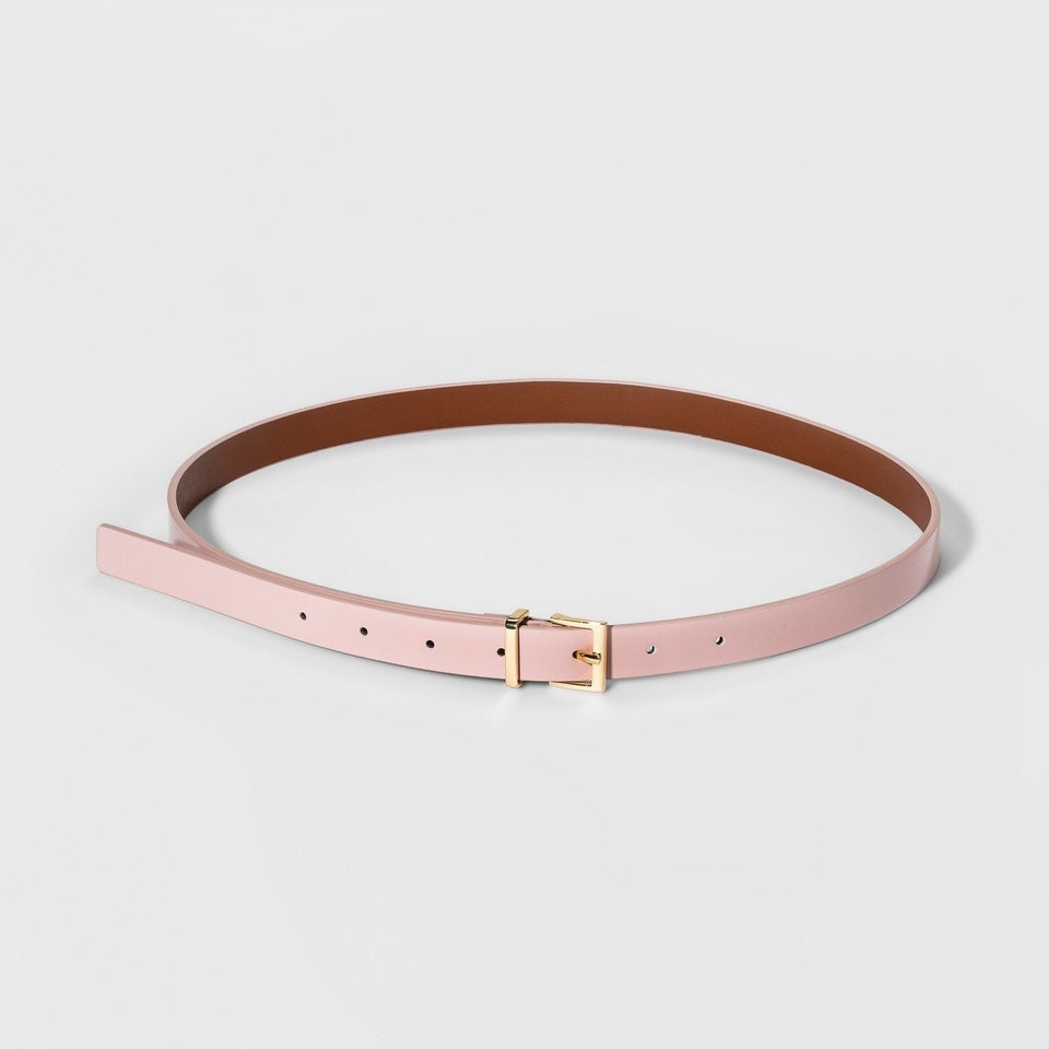 Girl With Curves Faux Leather Rope Belt 