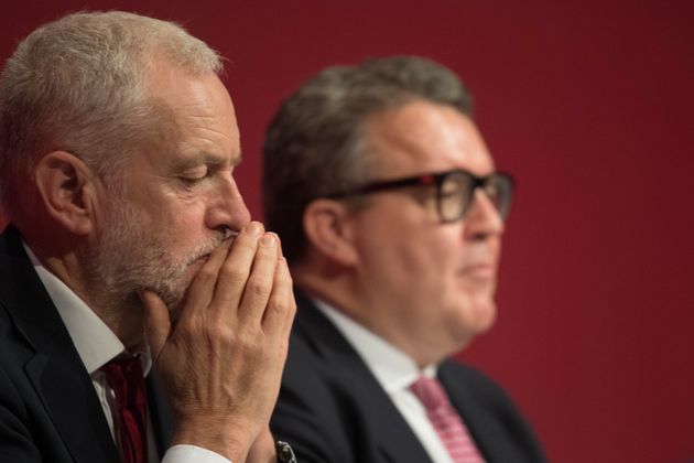 Jeremy Corbyn and deputy leader Tom Watson