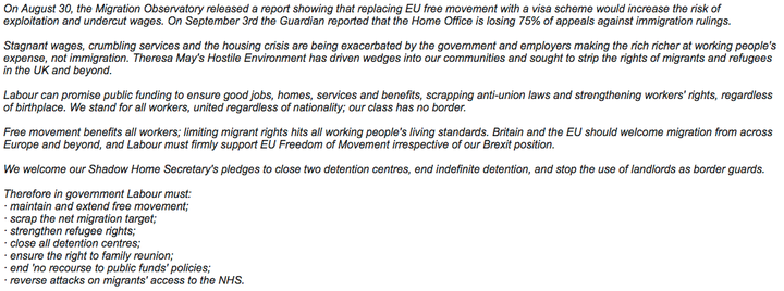 <strong>The motion from Stevenage CLP</strong>