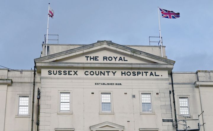 Joan Blaber died after drinking the fluid at the Royal Sussex County Hospital in Brighton 