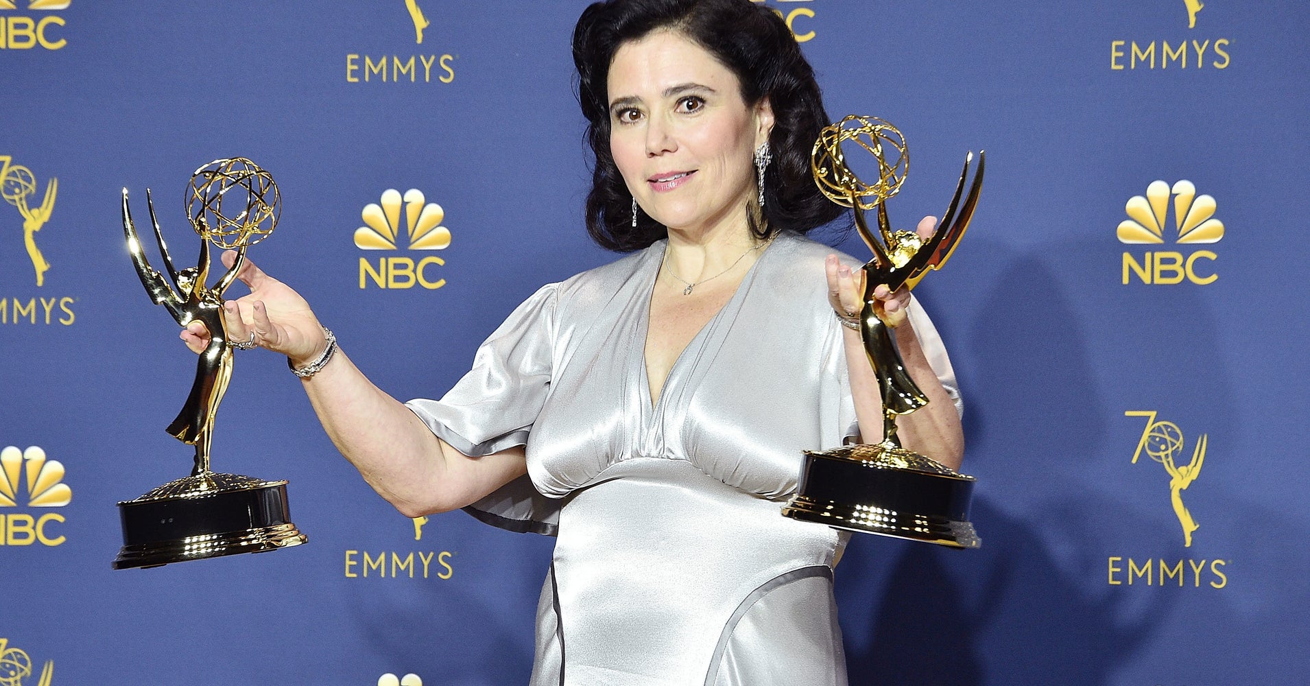 The Cool Reason Alex Borstein Wore Her Old Wedding Dress To The Emmy ...