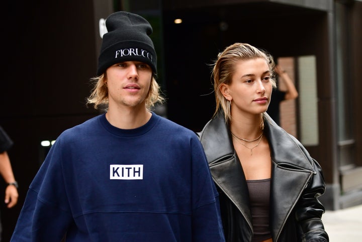 Bieber and Baldwin pictured together in Brooklyn on Sept. 14. 