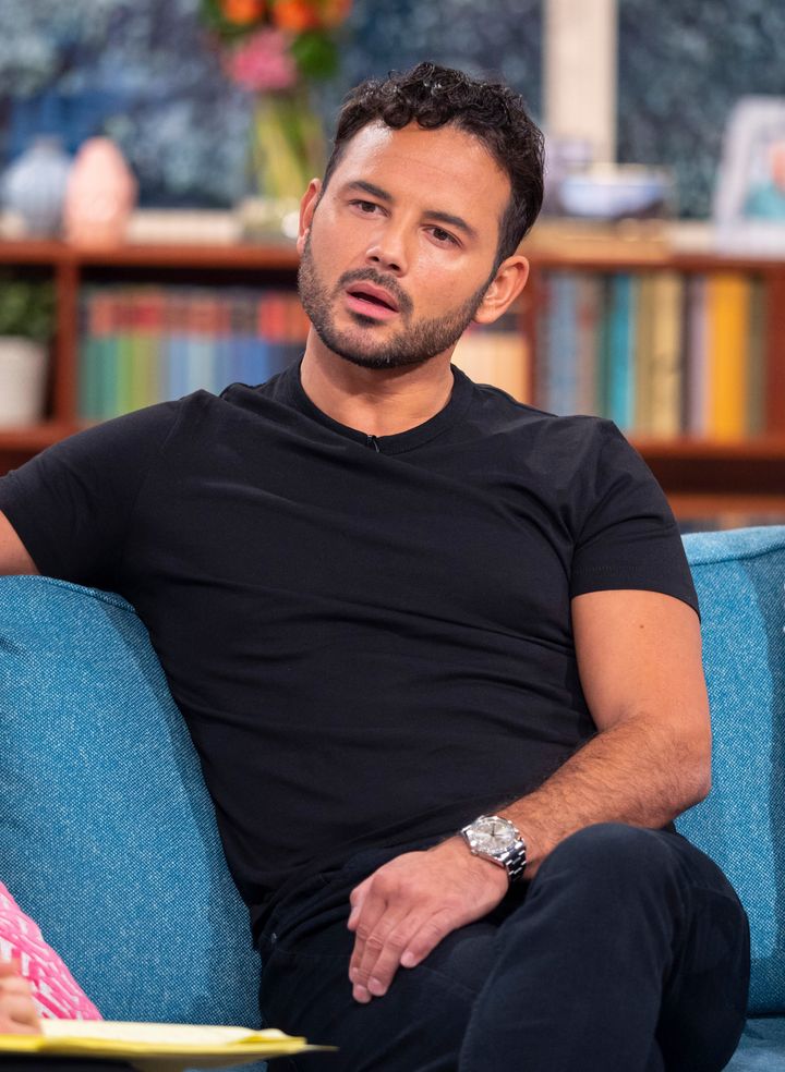 Ryan Thomas appeared on 'This Morning'