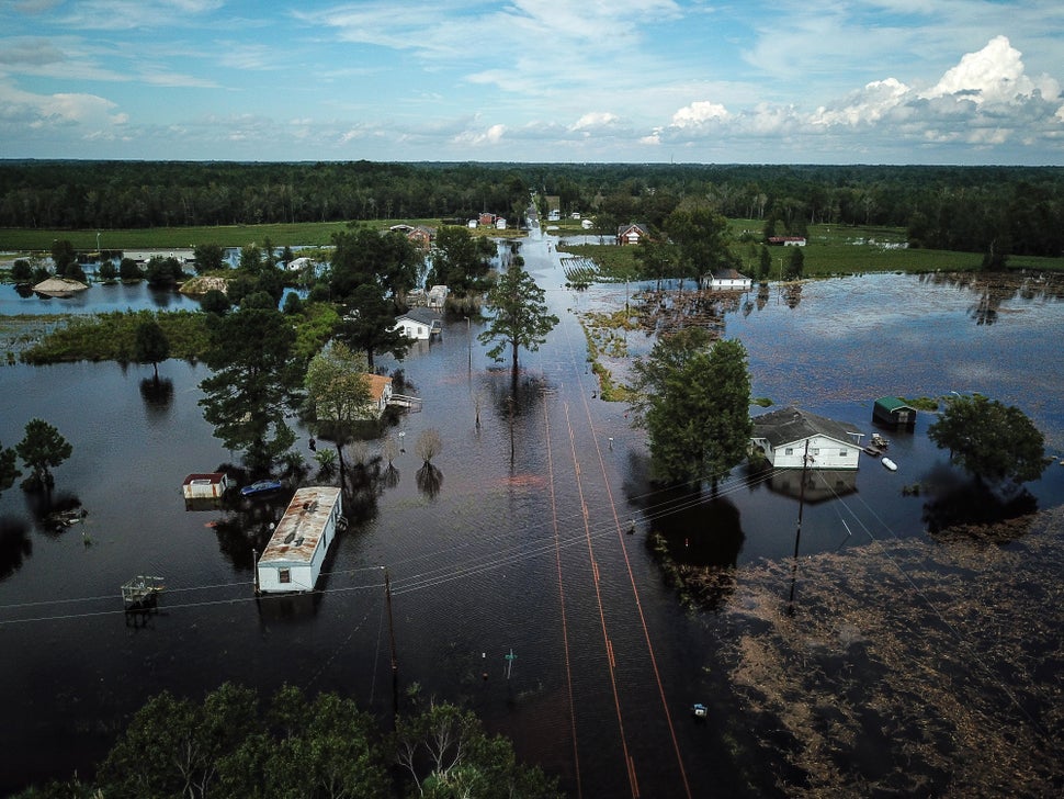 Aerial Photos Show Scale Of Hurricane Florence Damage HuffPost
