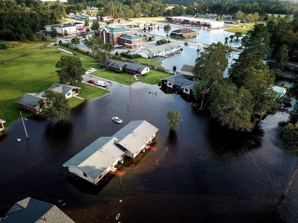 Aerial Photos Show Scale Of Hurricane Florence Damage HuffPost