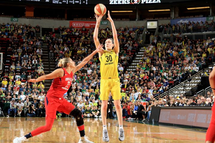 Many WNBA players compete in overseas leagues after their season here is over in order to make a living.