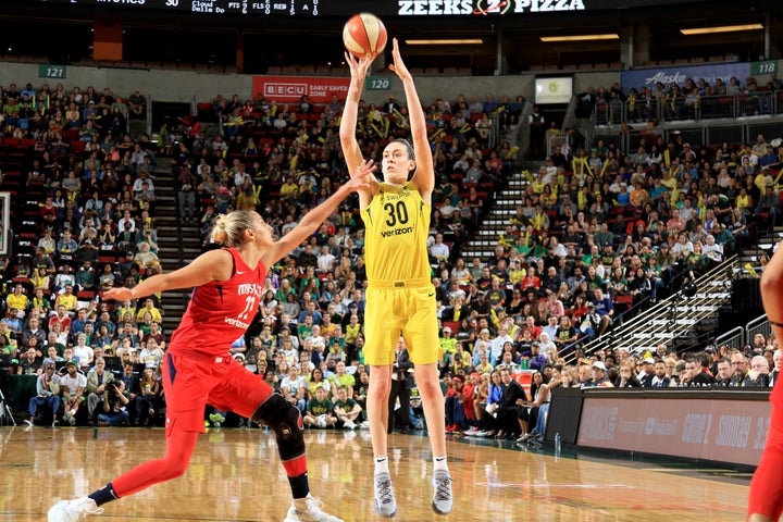 Many WNBA players compete in overseas leagues after their season here is over in order to make a living.