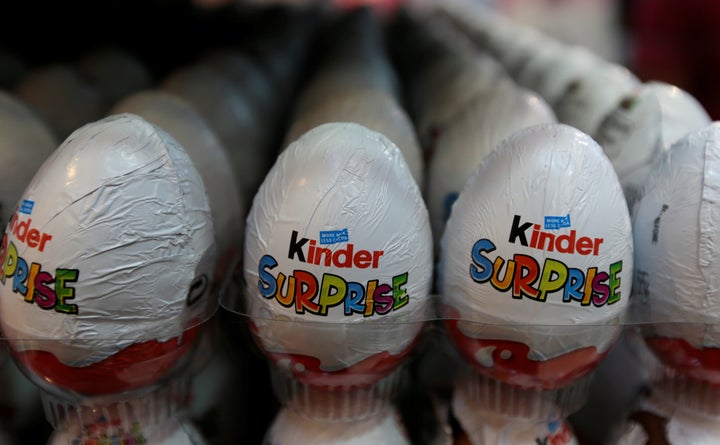 Kinder chocolate eggs