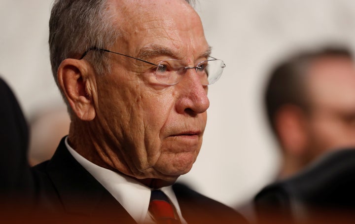 Sen. Chuck Grassley said Tuesday an FBI investigation of Christine Blasey Ford's allegations against Judge Brett Kavanaugh would not be helpful.