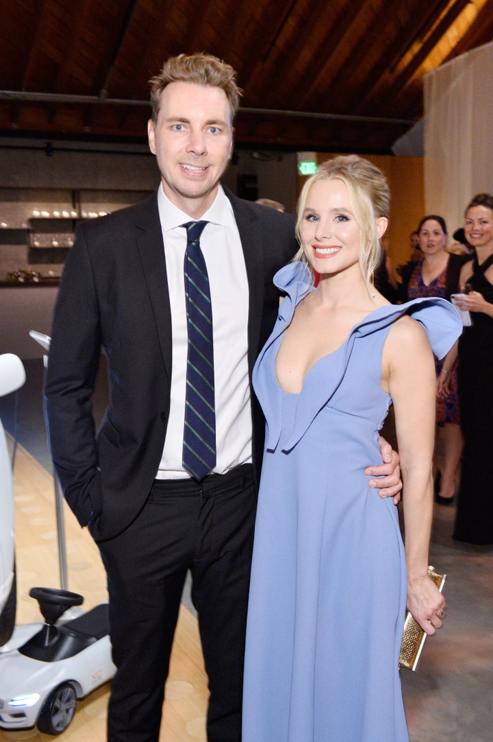 Dax Shepard and Kristen Bell attend The 2017 Baby2Baby Gala.