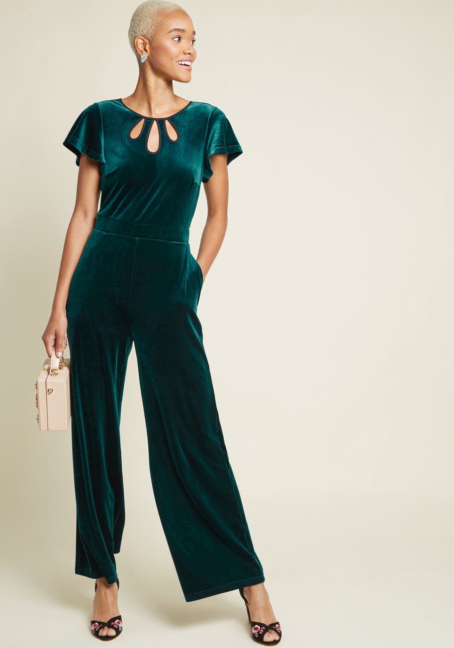 Fall wedding store guest jumpsuit