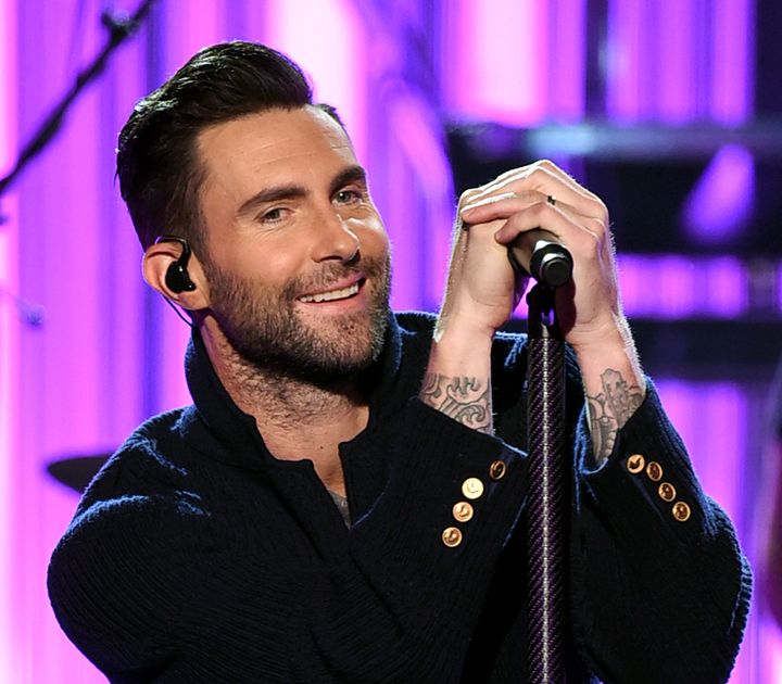 Singer Adam Levine of Maroon 5 performs onstage during the 2016 American Music Awards.