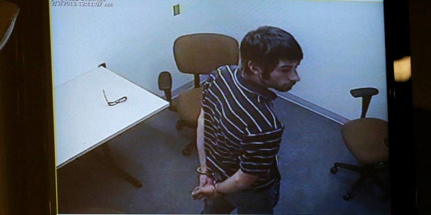 Prosecutors play the tape of the police interview with former Marine Cpl. Eddie Ray Routh at his capital murder trial at the
