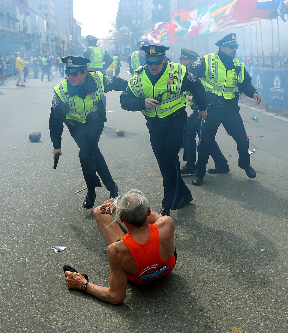 Boston Marathon Explosion 