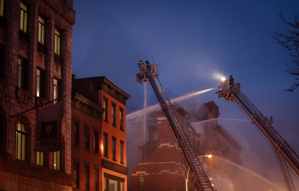 Building explosion in Manhattan's East Village