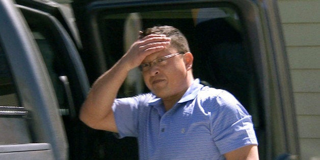This undated still image taken from video shows Markus Kaarma at his home in Missoula, Mont. Kaarma has been charged with del