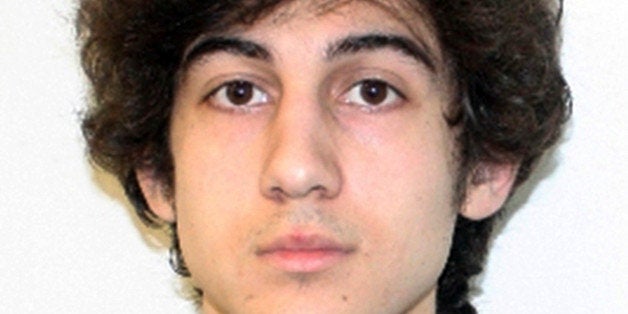 FILE - This file photo released Friday, April 19, 2013 by the Federal Bureau of Investigation shows Boston Marathon bombing s