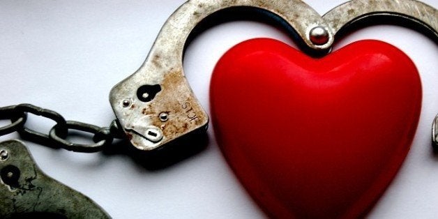 Description Love hurts | Source http://www. flickr. 13933554@N05/2409474974/ alot like LOVE. | ... Category:Handcuffs in BDSM Category:Heart symbols. 