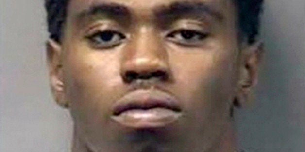 This undated photo provided by the Kankakee County Sheriff's Office shows Kamron T. Taylor. Taylor, a convicted murderer awai