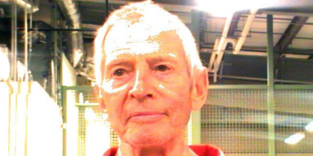 NEW ORLEANS, LA - MARCH 14: (EDITOR'S NOTE: Best quality available) In this handout provided by the Orleans Parish Sheriffs Office, OPSO, Robert Durst poses for a mugshot photo after being arrested and detained March 14, 2015 in New Orleans, Louisiana. Family member of a prominent New York City real estate empire and subject of a HBO series, Durst has been arrested on a first-degree murder warrant issued by police in Los Angeles related to the death of his friend, Susan Berman. (Photo by Orleans Parish Sheriffs Office via Getty Images)