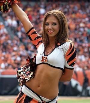 sexy bengals cheerleader