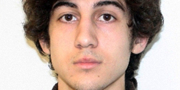 FILE - This file photo released Friday, April 19, 2013 by the Federal Bureau of Investigation shows Boston Marathon bombing s