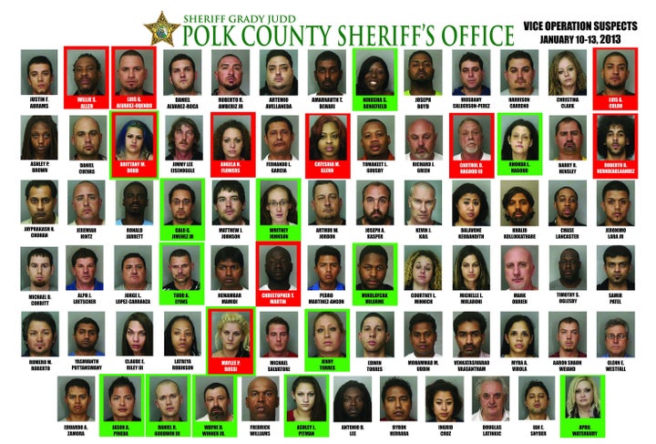 78 Arrests In 4 Day Prostitution Sting By Polk County Sheriffs Deputies In Florida Photos 