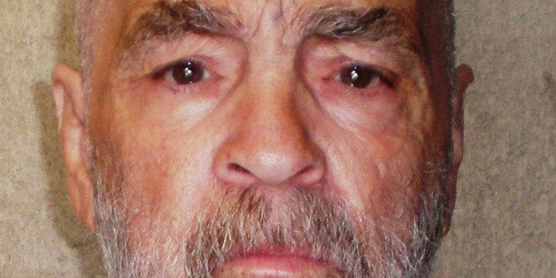 CORCORAN STATE PRISON - MARCH 18: In this handout photo from the California Department of Corrections and Rehabilitation, Charles Manson, 74, poses for a photo on March 18, 2009 at Corcoran State Prison, California. Manson is serving a life sentence for conspiring to murder seven people during the 'Manson family' killings in 1969. The picture was taken as a regular update of the prison's files. (Photo by California Department of Corrections and Rehabilitation via Getty Images)