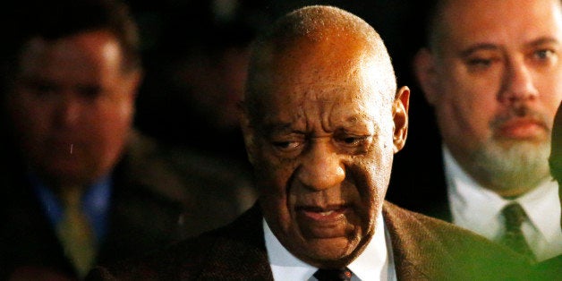 Comedian Bill Cosby leaves the Montgomery County courthouse after Pre-trial hearings in the sexual assault case against him i